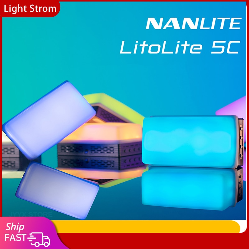 Nanlite LitoLite 5C  , RGB LED  Ʈ, ..